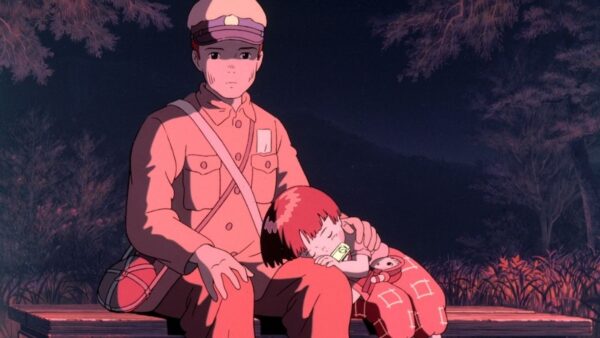 Cena do filme Túmulo dos Vagalumes, do Studio Ghibli
