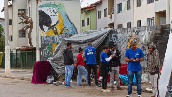Equipe da Prefeitura de Diadema realiza Censo da População em Situação de Rua