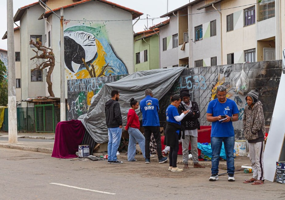 Equipe da Prefeitura de Diadema realiza Censo da População em Situação de Rua