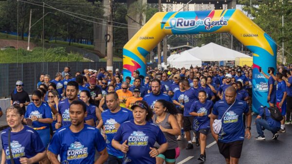 Corredores participam do projeto Corre com a Gente em Diadema