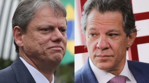 Tarcísio de Freitas e Fernando Haddad, pré-candidatos ao governo de São Paulo