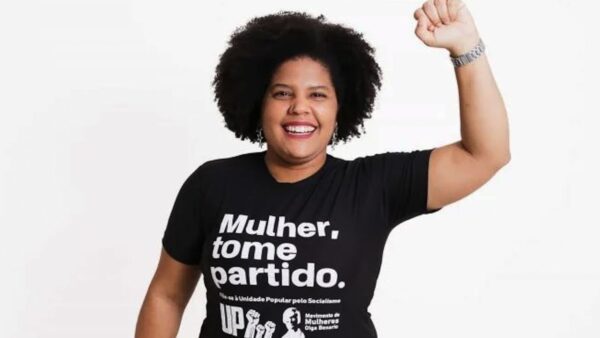 Samara Martins, candidata da Unidade Popular à Presidência