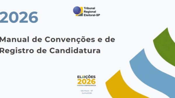 TRE-SP lança manual de registro de candidatura para orientar partidos nas Eleições 2026