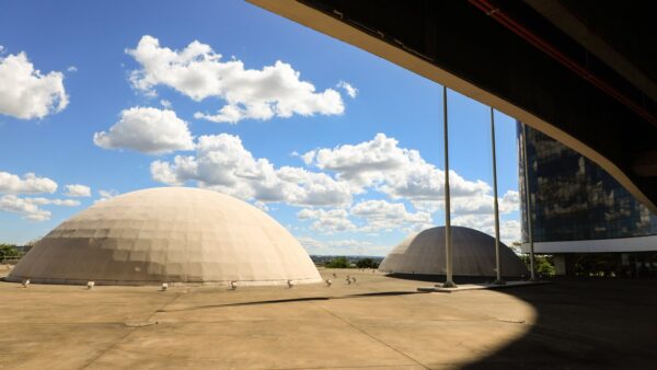 Vista da sede do Tribunal Superior Eleitoral (TSE) em Brasília