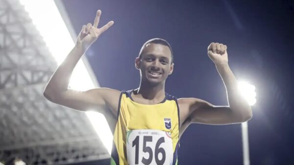 Paratleta Leandro Viana comemora conquista de medalhas nos Jogos Parasul-Americanos em Valledupar