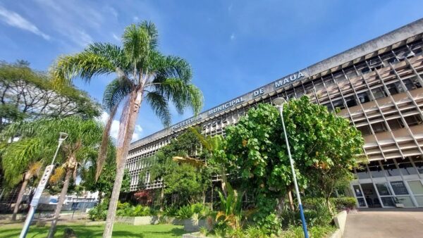 Fachada da sede da Prefeitura de Mauá