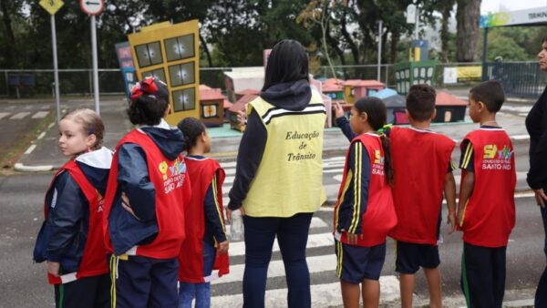 Visitas de alunos ao Centro de Educação para Mobilidade de Santo André crescem 54%