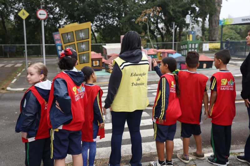 Visitas de alunos ao Centro de Educação para Mobilidade de Santo André crescem 54%
