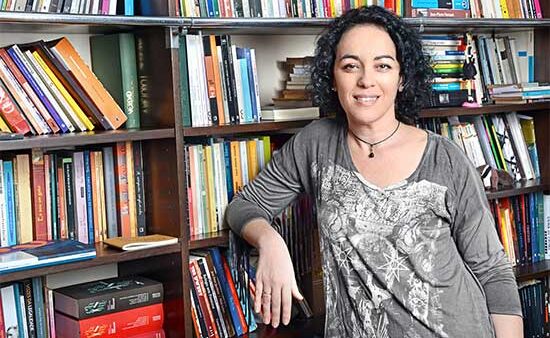 Retrato da filósofa Márcia Tiburi