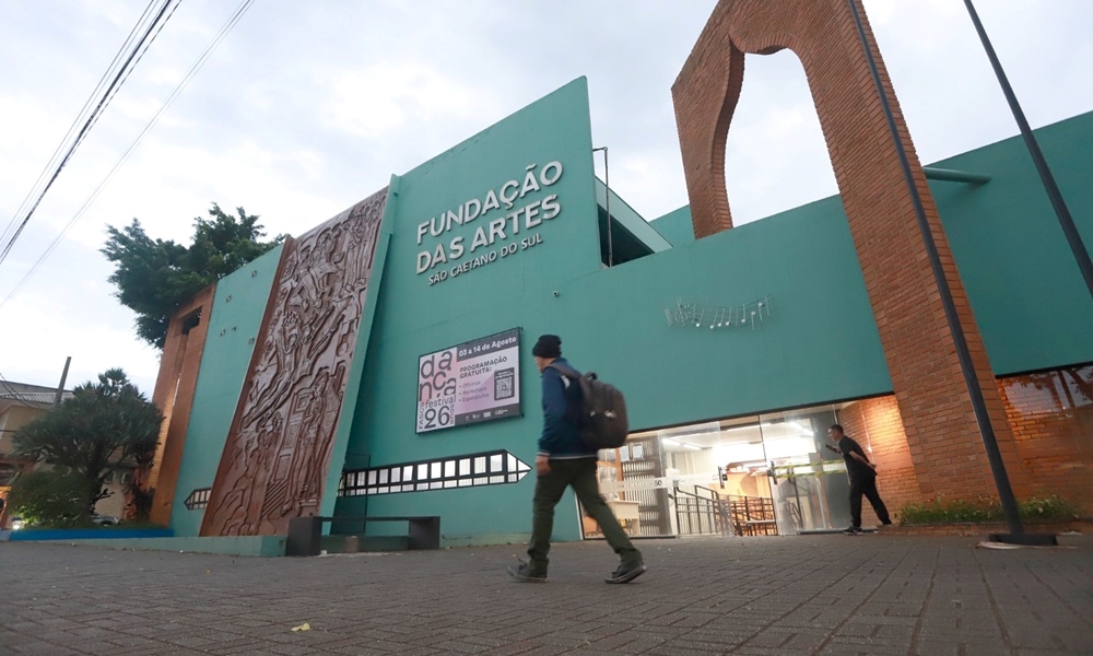 Fachada da Fundação das Artes de São Caetano do Sul