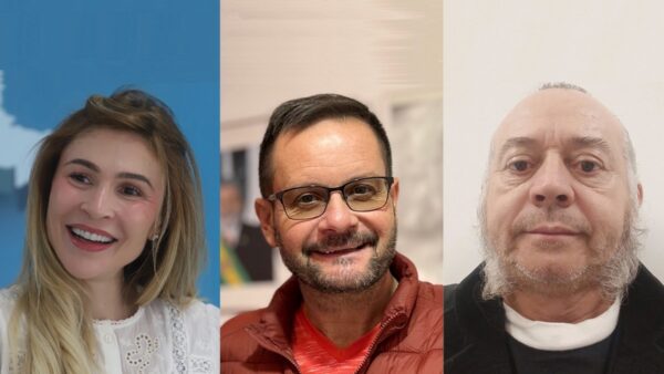 Fotos dos três pré-candidatos do PDT no Grande ABC