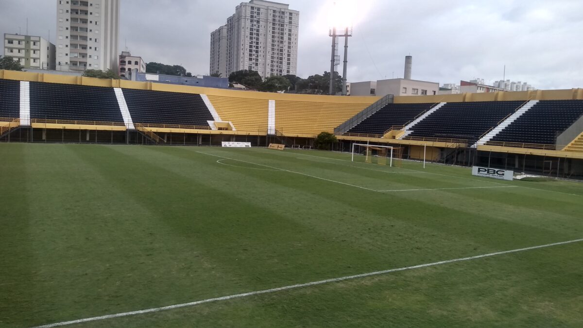 Estádio Primeiro de Maio, casa do São Bernardo FC