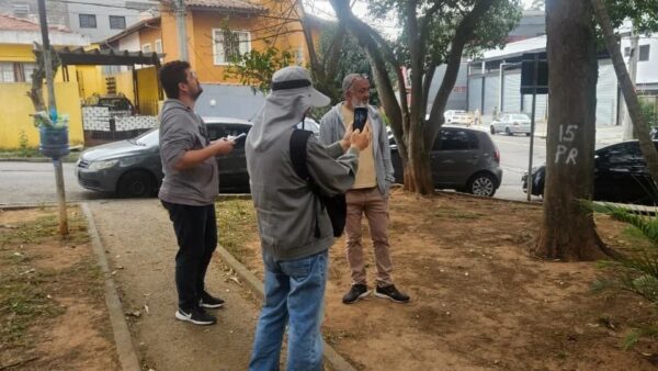 Equipe da Prefeitura de Mauá vistoria área verde após temporal