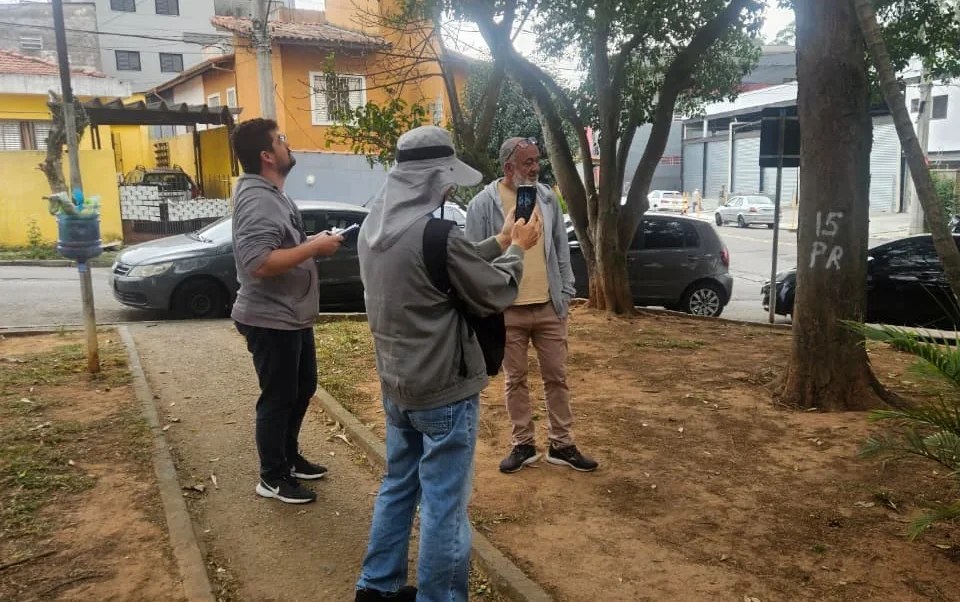 Equipe da Prefeitura de Mauá vistoria área verde após temporal
