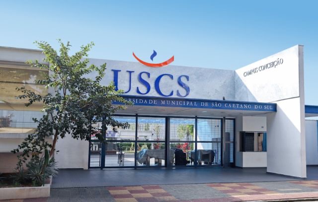 Fachada do Campus Conceição da USCS, Universidade Municipal de São Caetano do Sul