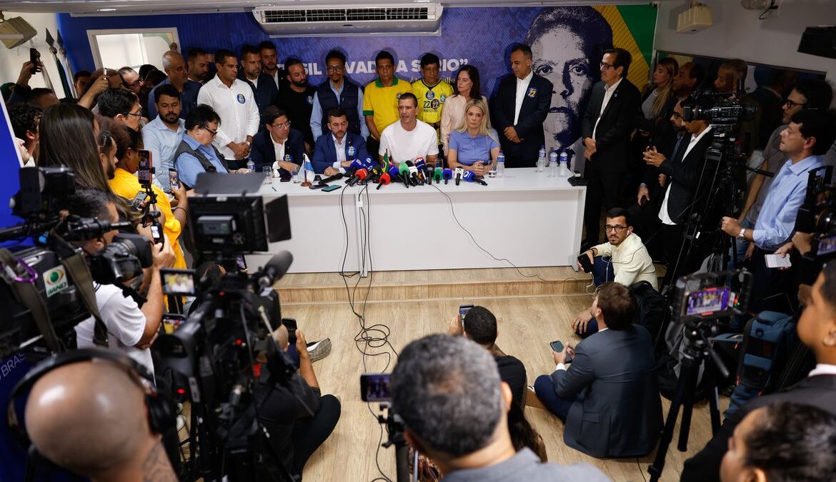 Douglas Ruas faz pronunciamento no Rio de Janeiro após decisão do TSE sobre votos de Garotinho