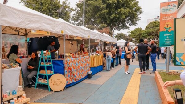 Feira de artesanato do Festival da Primavera e das Flores em São Bernardo, edição de 2025