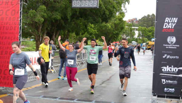 Participantes da Run Day 2025, em Mauá (edição anterior)