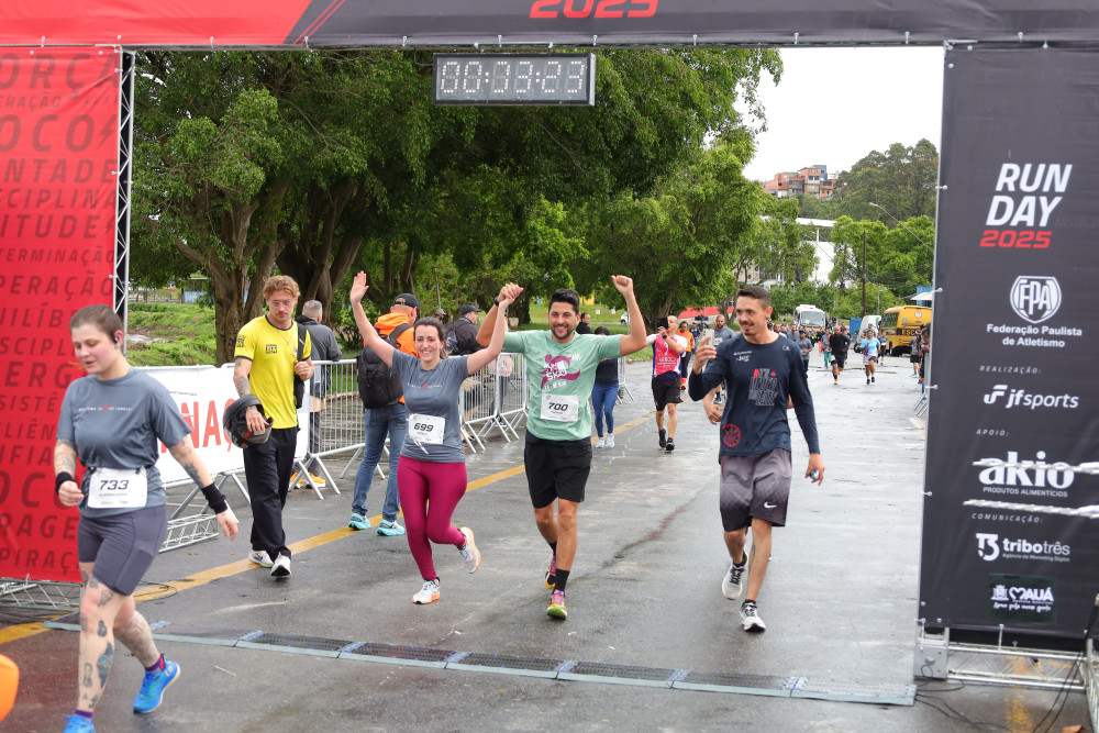 Participantes da Run Day 2025, em Mauá (edição anterior)