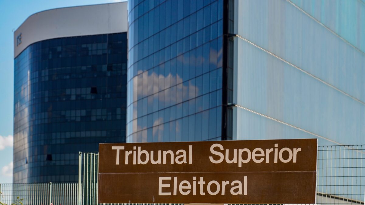 Fachada do Tribunal Superior Eleitoral (TSE), em Brasília, em foto de arquivo de julho de 2026